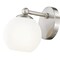 Z-Lite Neoma Wall Sconce, 1-Light, 5.25 In.W x 6.75 In.L x 6.75 In.H, Brushed Nickel  /Opal Etched 1100-1S-BN - alternate 2